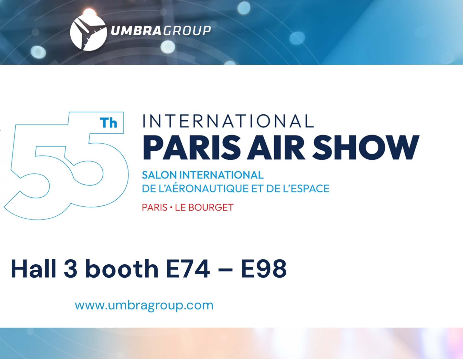 UMBRAGROUP at the Paris Air Show 2025
